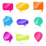 Colourful Speech Bubbles Pack
